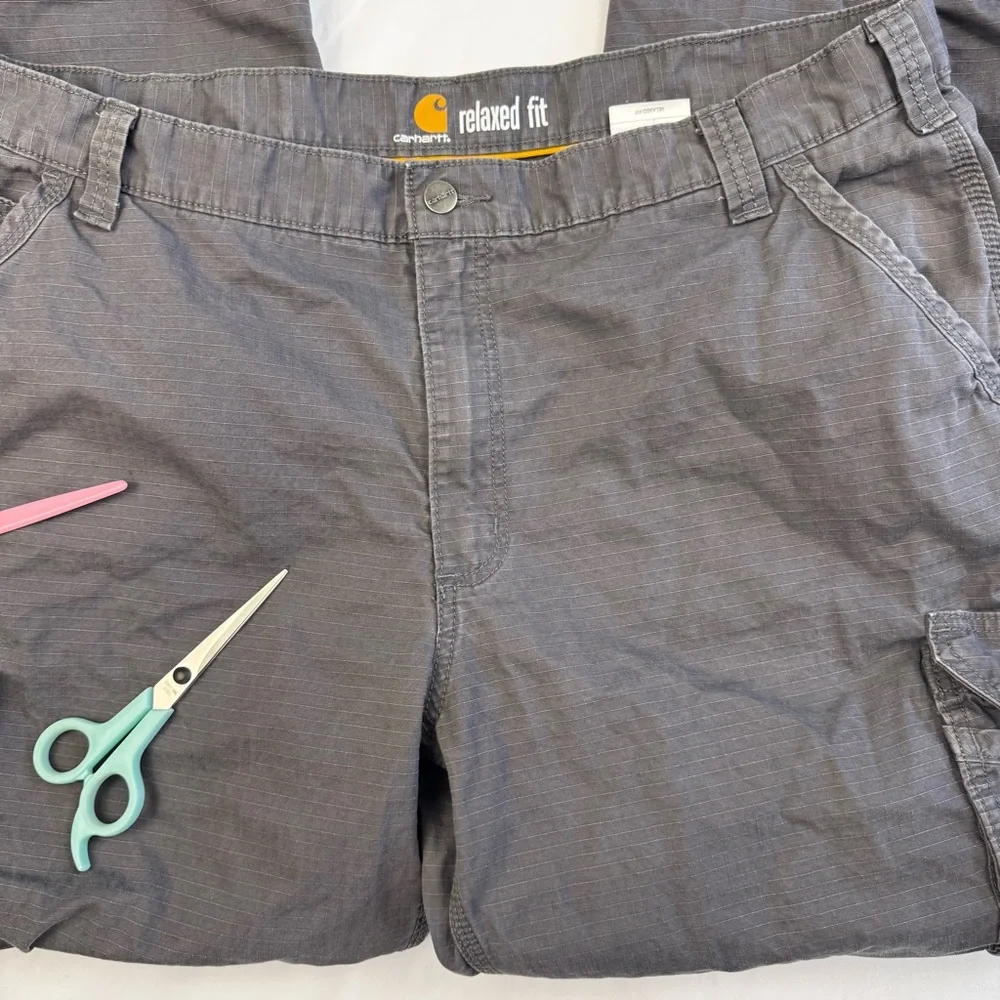 Carhartt‎ Force Mens Relaxed Fit Tapper Cargo Work Pants 42X32 utility chore